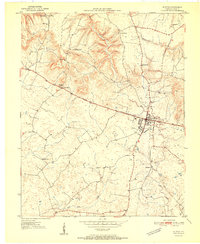 Download a high-resolution, GPS-compatible USGS topo map for Elkton, KY (1951 edition)
