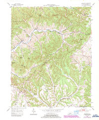 Download a high-resolution, GPS-compatible USGS topo map for Ellisburg, KY (1987 edition)