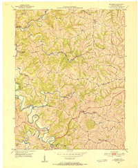 Download a high-resolution, GPS-compatible USGS topo map for Elliston, KY (1952 edition)