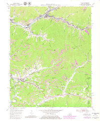 Download a high-resolution, GPS-compatible USGS topo map for Evarts, KY (1980 edition)
