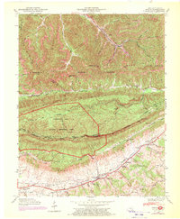 Download a high-resolution, GPS-compatible USGS topo map for Ewing, KY (1970 edition)