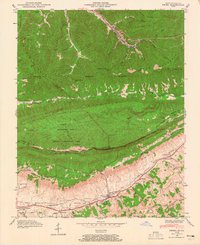 Download a high-resolution, GPS-compatible USGS topo map for Ewing, KY (1965 edition)
