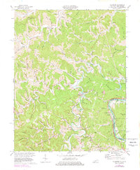 Download a high-resolution, GPS-compatible USGS topo map for Fallsburg, KY (1978 edition)
