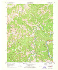 Download a high-resolution, GPS-compatible USGS topo map for Fallsburg, KY (1973 edition)