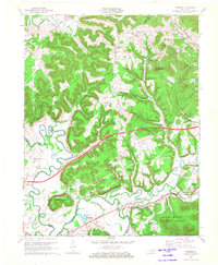 Download a high-resolution, GPS-compatible USGS topo map for Farmers, KY (1972 edition)