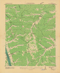 1936 Map of Fenton