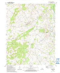 Download a high-resolution, GPS-compatible USGS topo map for Flaherty, KY (1992 edition)