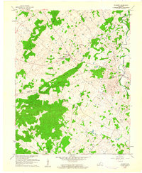 Download a high-resolution, GPS-compatible USGS topo map for Flaherty, KY (1961 edition)