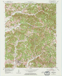 Download a high-resolution, GPS-compatible USGS topo map for Fordsville, KY (1973 edition)