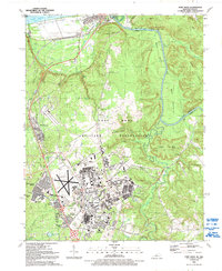 Download a high-resolution, GPS-compatible USGS topo map for Fort Knox, KY (1992 edition)
