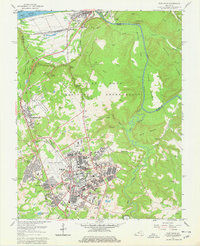 Download a high-resolution, GPS-compatible USGS topo map for Fort Knox, KY (1978 edition)