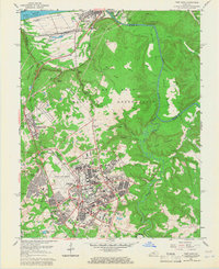 Download a high-resolution, GPS-compatible USGS topo map for Fort Knox, KY (1966 edition)