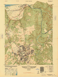 Download a high-resolution, GPS-compatible USGS topo map for Fort Knox, KY (1946 edition)