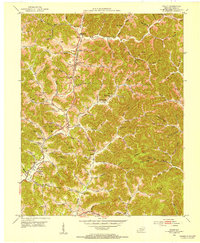 Download a high-resolution, GPS-compatible USGS topo map for Fount, KY (1953 edition)