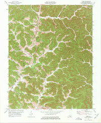 Download a high-resolution, GPS-compatible USGS topo map for Fount, KY (1975 edition)