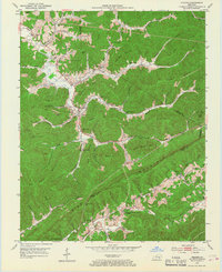 Download a high-resolution, GPS-compatible USGS topo map for Frakes, KY (1967 edition)