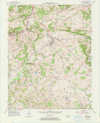 Download a high-resolution, GPS-compatible USGS topo map for Fredonia, KY (1967 edition)