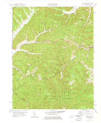 Download a high-resolution, GPS-compatible USGS topo map for Frenchburg, KY (1978 edition)