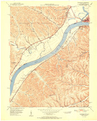 Download a high-resolution, GPS-compatible USGS topo map for Friendship, KY (1951 edition)