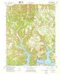 Download a high-resolution, GPS-compatible USGS topo map for Frogue, KY (1979 edition)