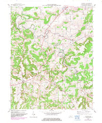 Download a high-resolution, GPS-compatible USGS topo map for Garfield, KY (1982 edition)