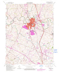 Download a high-resolution, GPS-compatible USGS topo map for Georgetown, KY (1993 edition)