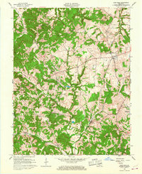 Download a high-resolution, GPS-compatible USGS topo map for Glen Dean, KY (1967 edition)