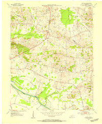 Download a high-resolution, GPS-compatible USGS topo map for Glenville, KY (1954 edition)