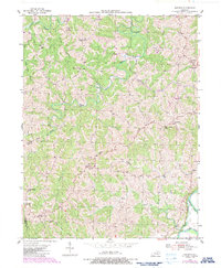 Download a high-resolution, GPS-compatible USGS topo map for Goforth, KY (1987 edition)