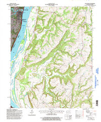 Download a high-resolution, GPS-compatible USGS topo map for Golconda, KY (1998 edition)