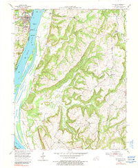 Download a high-resolution, GPS-compatible USGS topo map for Golconda, KY (1988 edition)