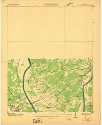 Download a high-resolution, GPS-compatible USGS topo map for Grand Rivers, KY (1936 edition)