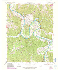 Download a high-resolution, GPS-compatible USGS topo map for Gratz, KY (1987 edition)