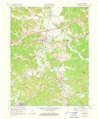 Download a high-resolution, GPS-compatible USGS topo map for Grayson, KY (1973 edition)