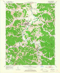 Download a high-resolution, GPS-compatible USGS topo map for Grayson, KY (1967 edition)