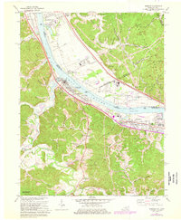 Download a high-resolution, GPS-compatible USGS topo map for Greenup, KY (1976 edition)