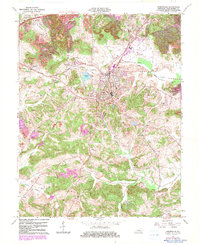 Download a high-resolution, GPS-compatible USGS topo map for Greenville, KY (1983 edition)