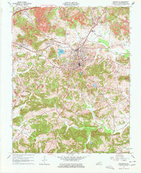 Download a high-resolution, GPS-compatible USGS topo map for Greenville, KY (1977 edition)
