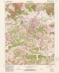 Download a high-resolution, GPS-compatible USGS topo map for Greenville, KY (1989 edition)