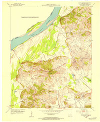 Download a high-resolution, GPS-compatible USGS topo map for Grove Center, KY (1954 edition)
