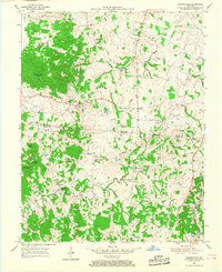 preview thumbnail of historical topo map of Larue County, KY in 1954