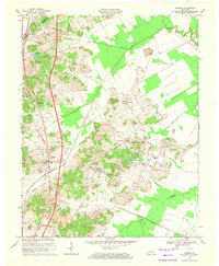 Download a high-resolution, GPS-compatible USGS topo map for Hanson, KY (1971 edition)