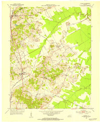 Download a high-resolution, GPS-compatible USGS topo map for Hanson, KY (1954 edition)