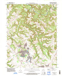 Download a high-resolution, GPS-compatible USGS topo map for Hardinsburg, KY (1996 edition)