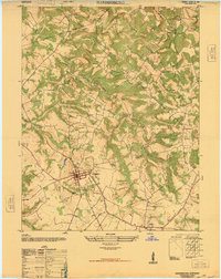 1947 Map of Hardinsburg