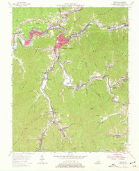 Download a high-resolution, GPS-compatible USGS topo map for Harlan, KY (1977 edition)