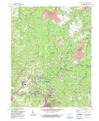 Download a high-resolution, GPS-compatible USGS topo map for Hazard North, KY (1992 edition)