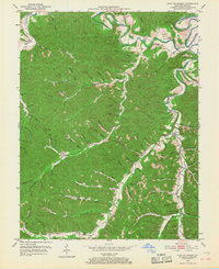 Download a high-resolution, GPS-compatible USGS topo map for Head Of Grassy, KY (1968 edition)