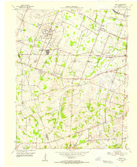 Download a high-resolution, GPS-compatible USGS topo map for Heath, KY (1955 edition)