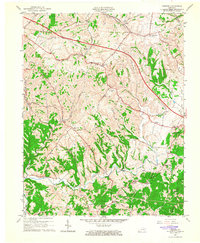 Download a high-resolution, GPS-compatible USGS topo map for Hedges, KY (1966 edition)